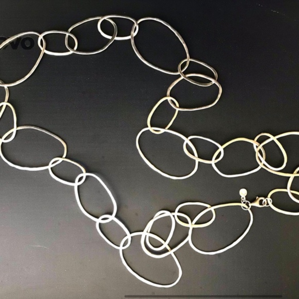 Silpada RARE Vintage Sterling Silver Lg Chain Necklace-Earrings Sold separately